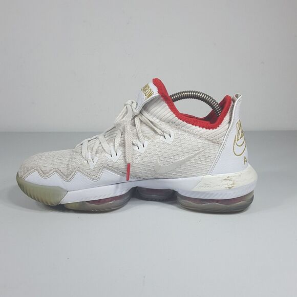 Nike Air Lebron XVI 16 C12668-100 White Low Draft Day Basketball Shoes Size 8 main image 8